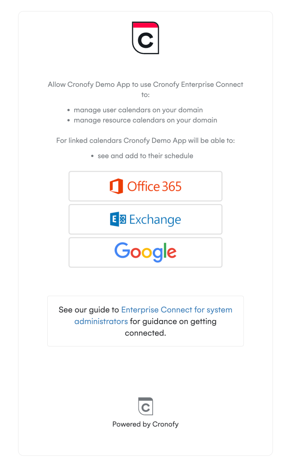 Enterprise Connect for Office 365 and Exchange (EWS)