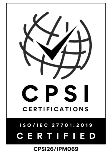 CPSI ISO/IEC 27701:2019 Certified logo