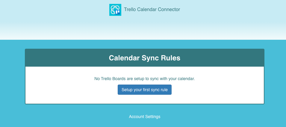 Creating Sync Rules Trello Cronofy Docs